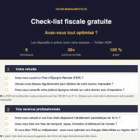 Aperçu check-list fiscale 2026